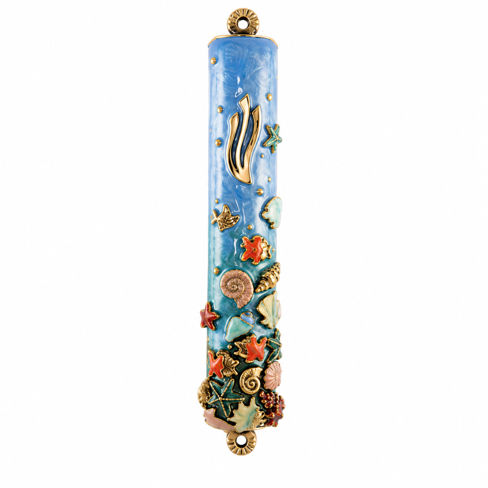 Seashell Mezuzah