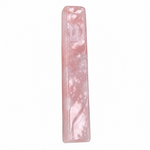 Rose Quartz Mezuzah Case - 5"