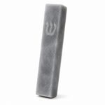 6" Gray Quartz Mezuzah Case