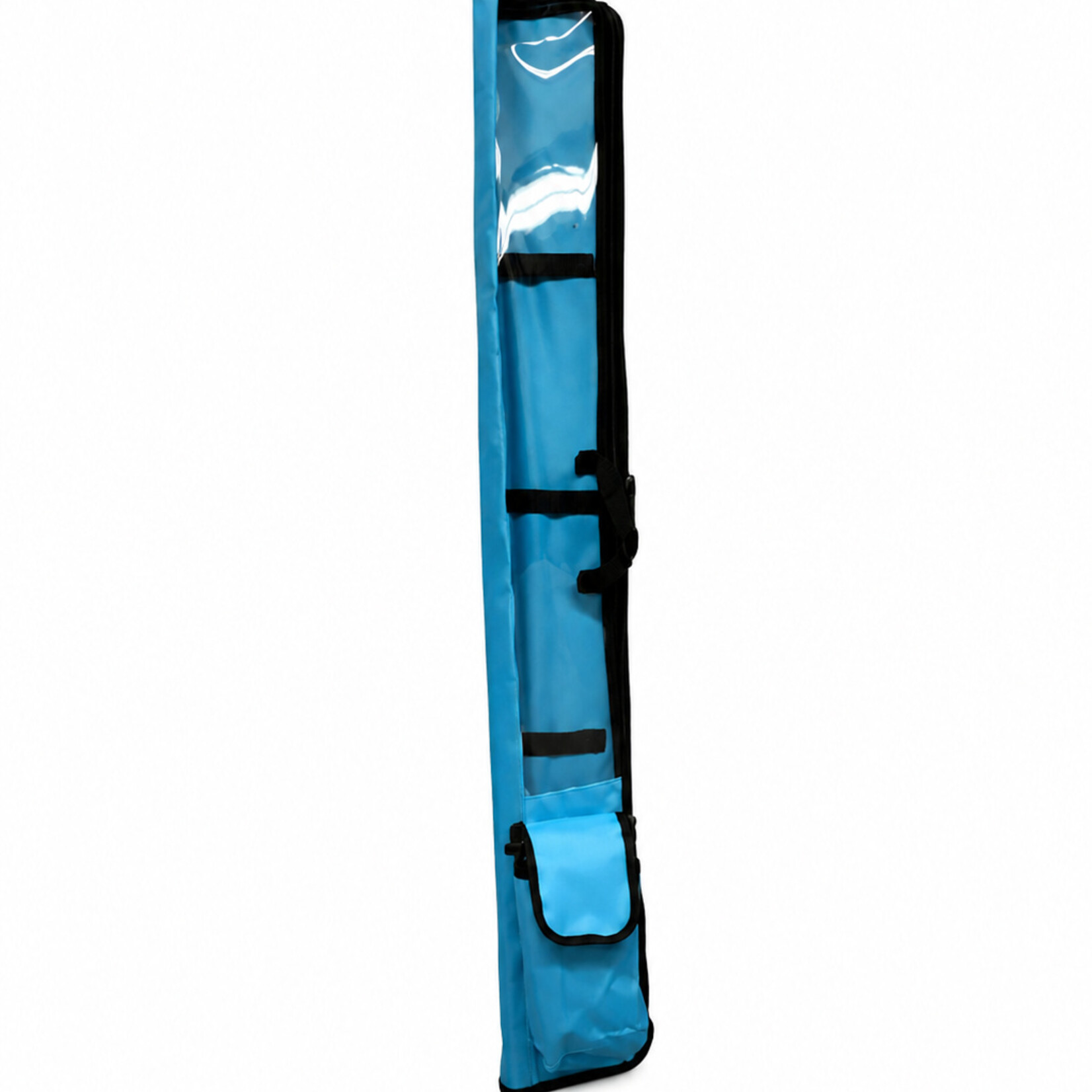 Light Blue Vinyl Lulav Holder with Shoulder Strap and Etrog Pouch