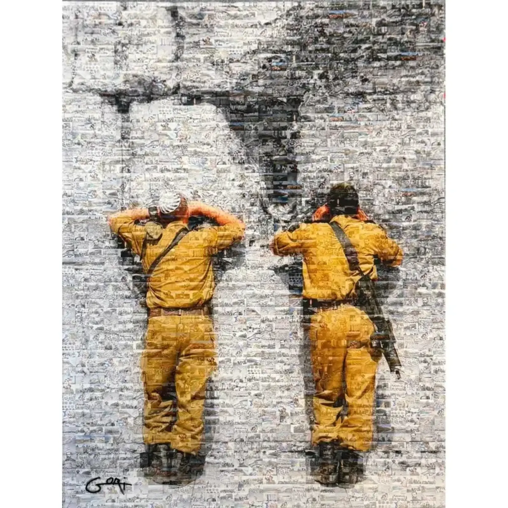 Soldiers at the Kotel