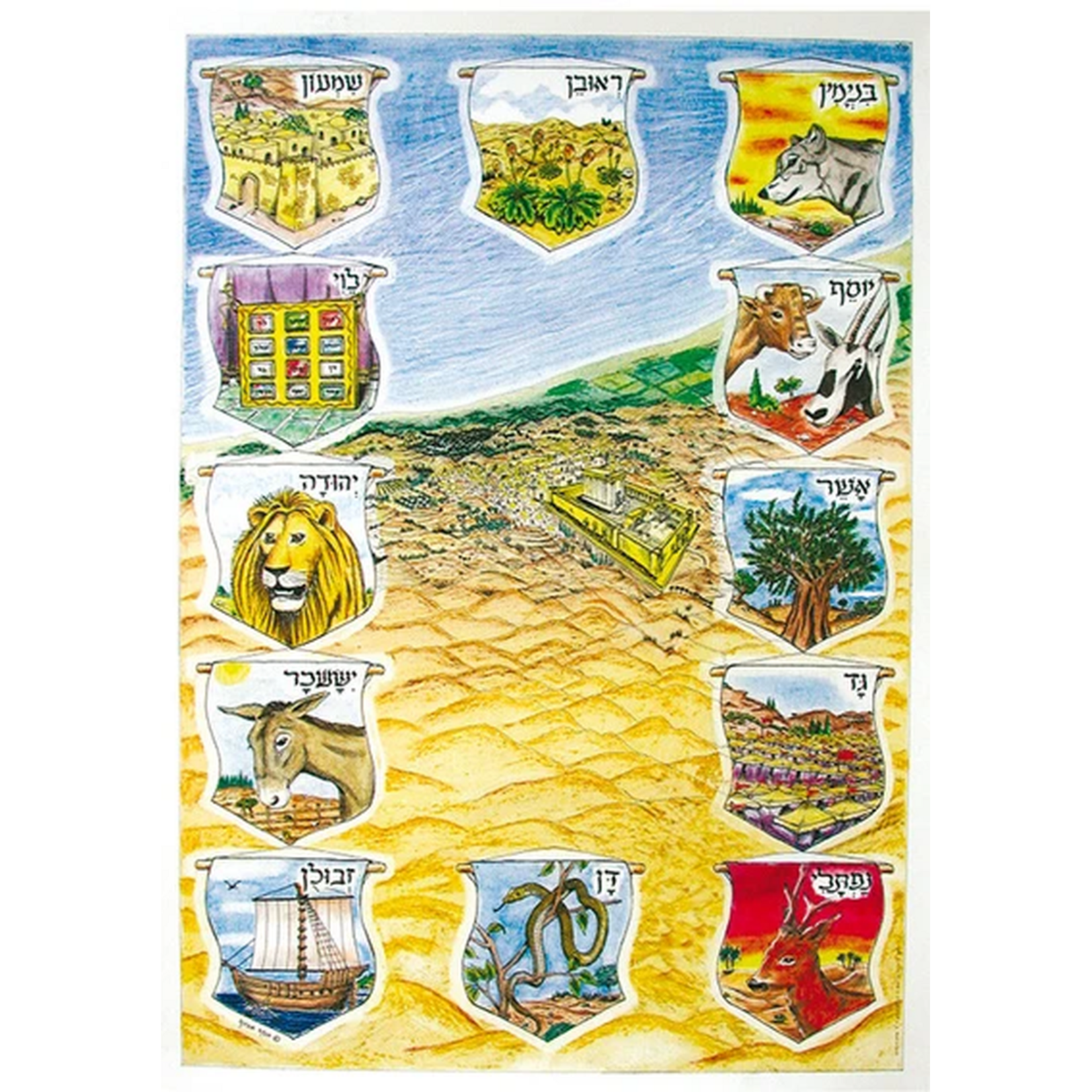 Laminated Poster 20" x 28"- Shevatim