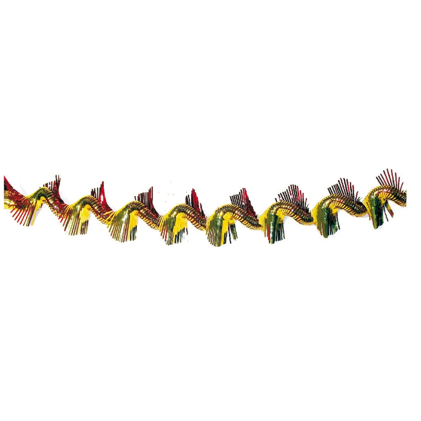 4" x 9' Thin Cut Twisted Garland
