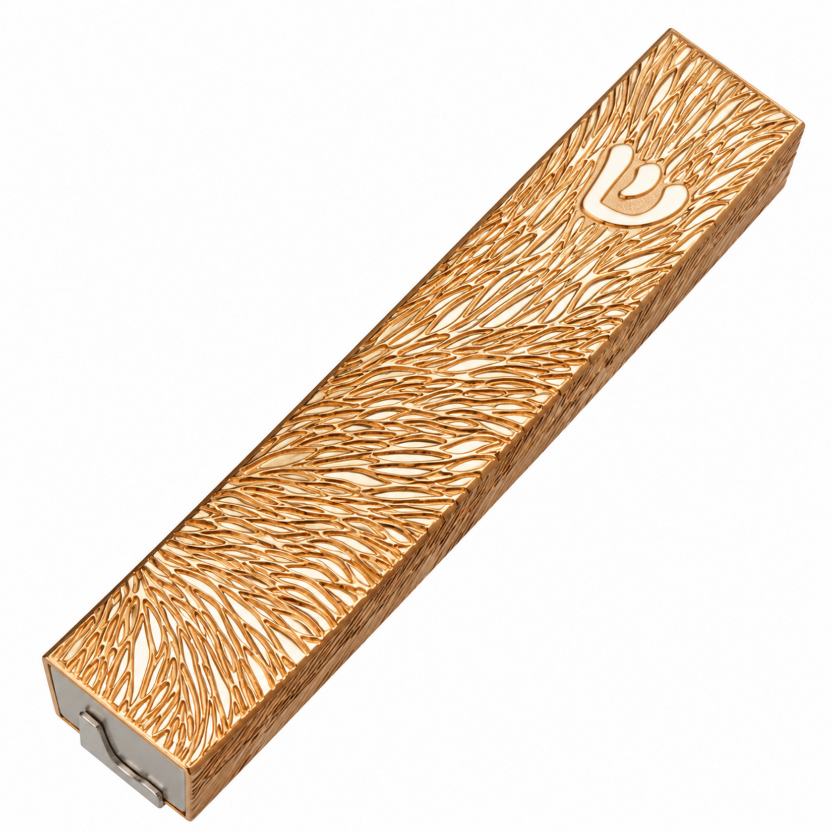 Alo Alo Mezuzah Case - Gold