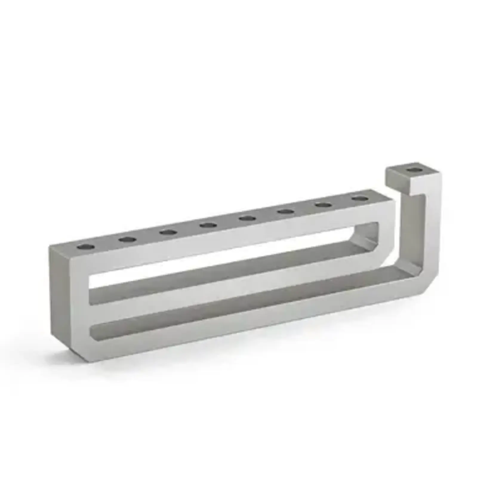 "Nes" Modern Menorah - Silver
