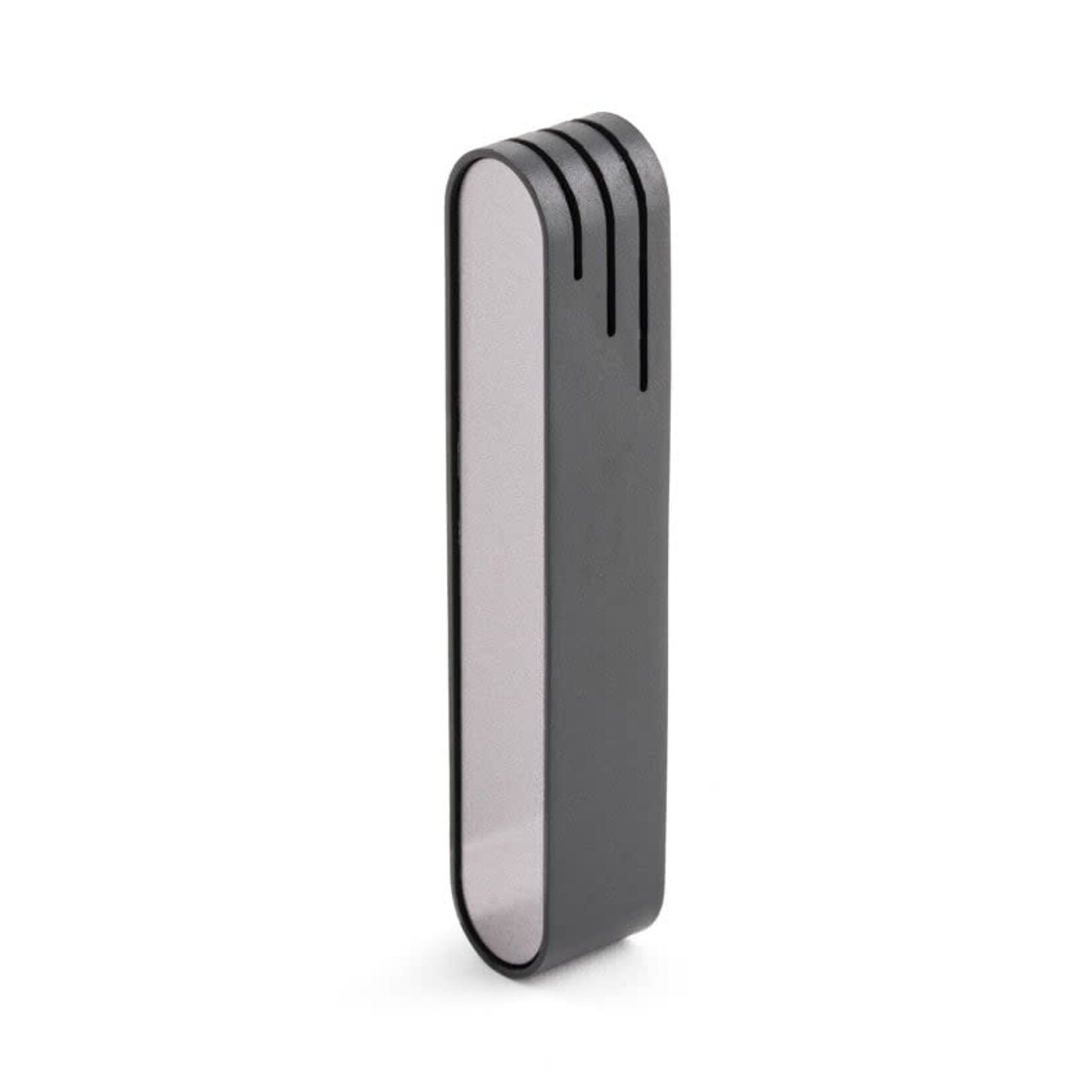 Elliptical Mezuzah Case - Grey
