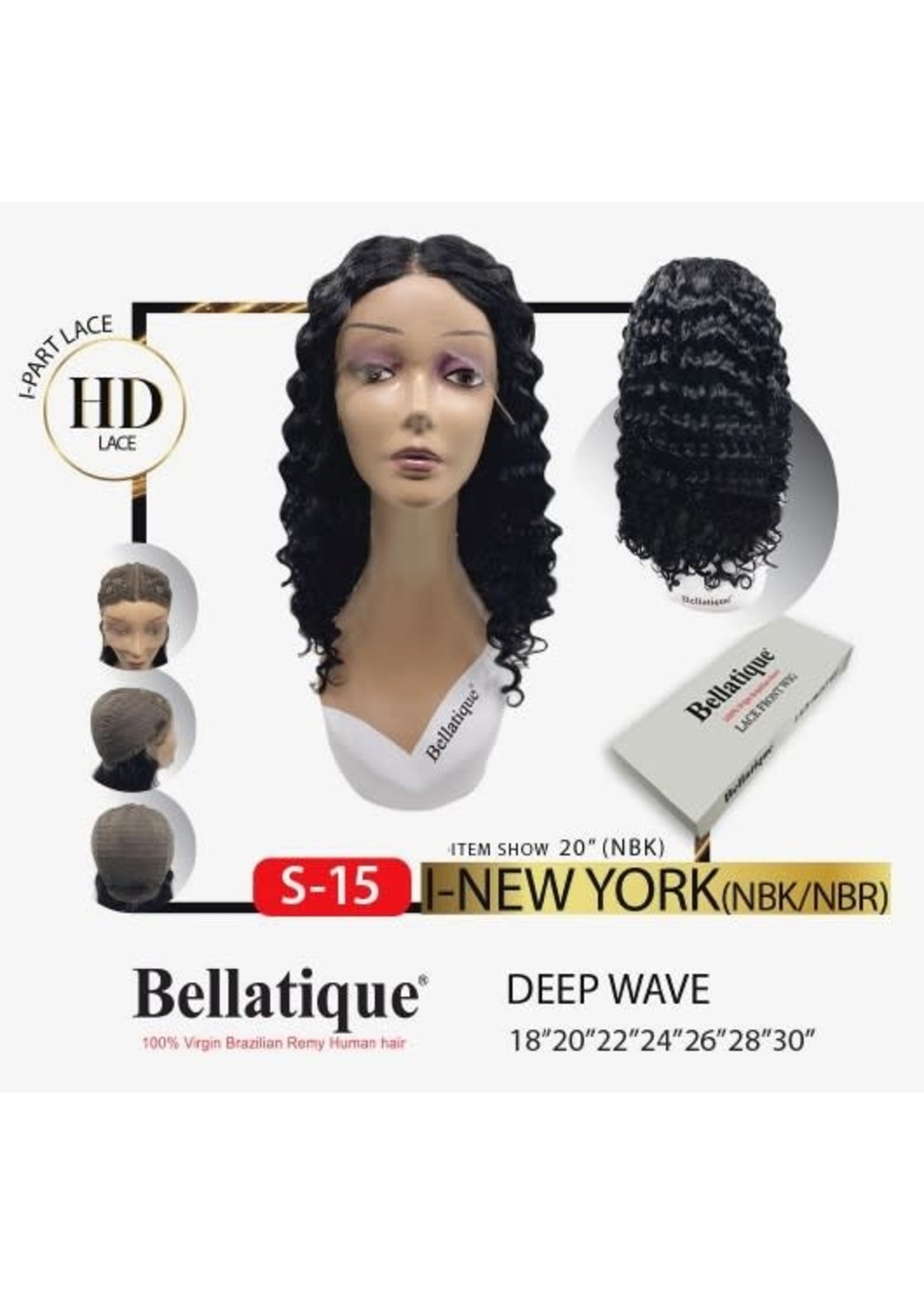 BELLATIQUE WIGS BELLATIQUE I-PART NEW YORK 20" NBR WIG