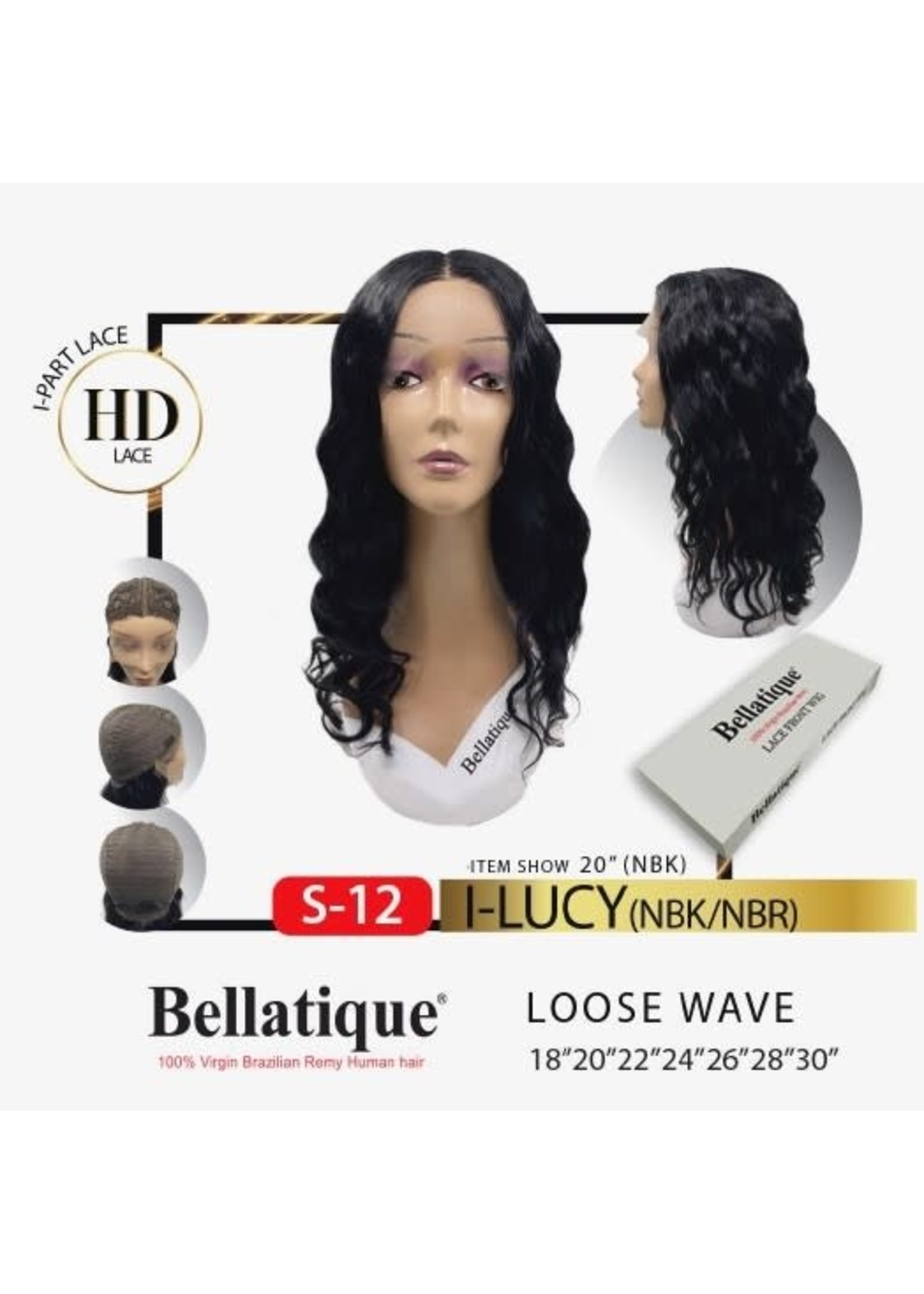 BELLATIQUE WIGS BELLATIQUE I-PART LUCY 28" NBR WIG