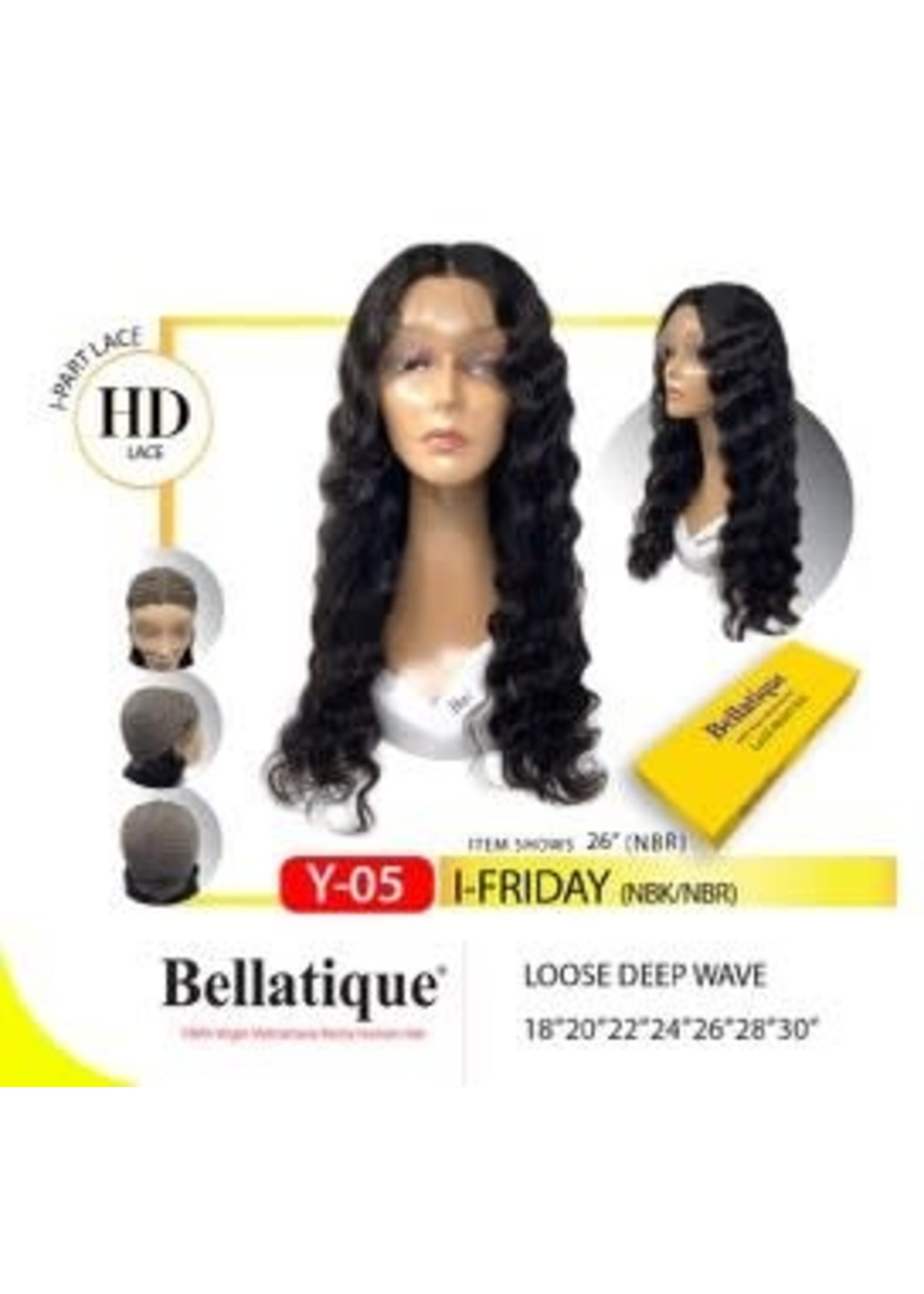 BELLATIQUE WIGS BELLATIQUE I-PART FRIDAY 26" NBK WIG