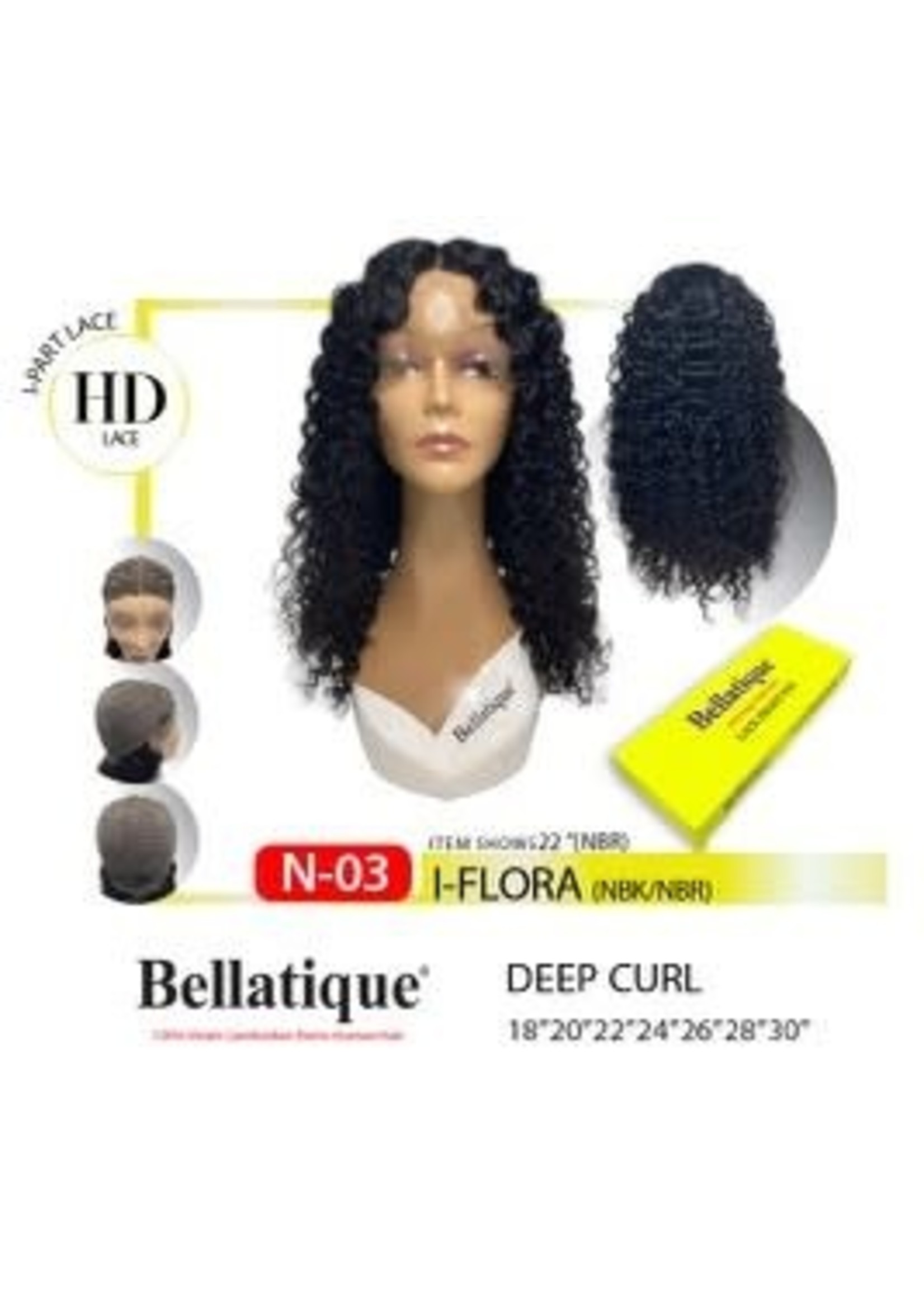 BELLATIQUE WIGS BELLATIQUE I-PART FLORA 24" NBR WIG