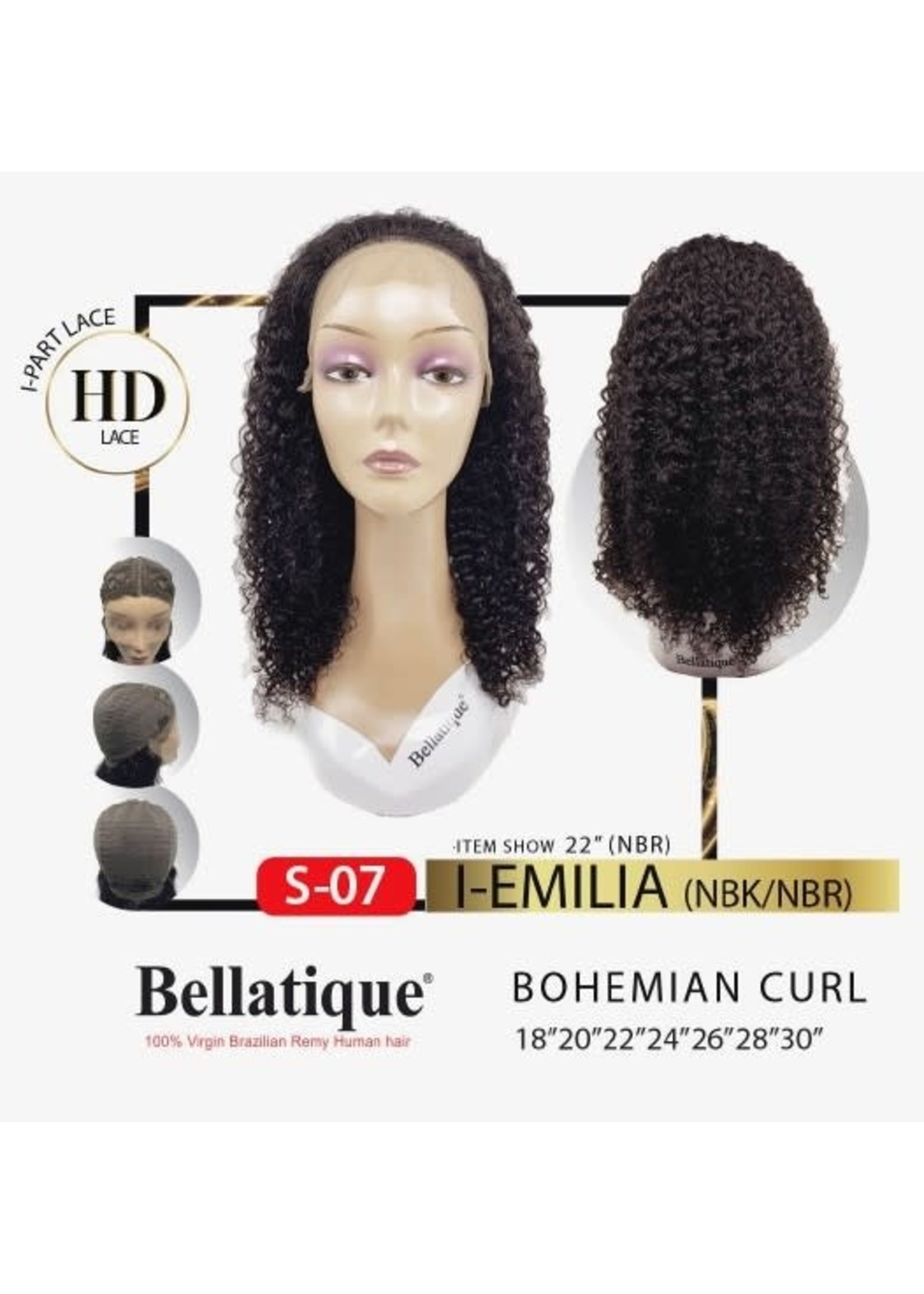 BELLATIQUE WIGS BELLATIQUE I-PART EMILIA 28" NBR WIG