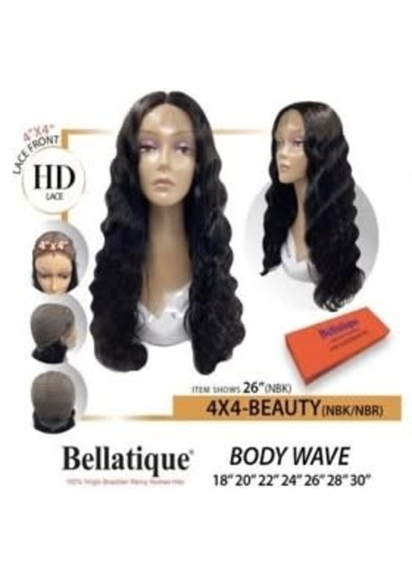 BELLATIQUE WIGS BELLATIQUE 4X4 BEAUTY 22" NBR WIG