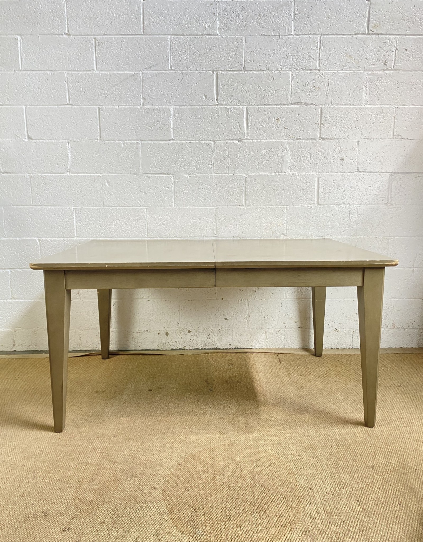 Tribeca Grey Tapered Leg Dining Table