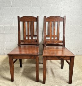 Cherry Wood Modern Dining Chair
