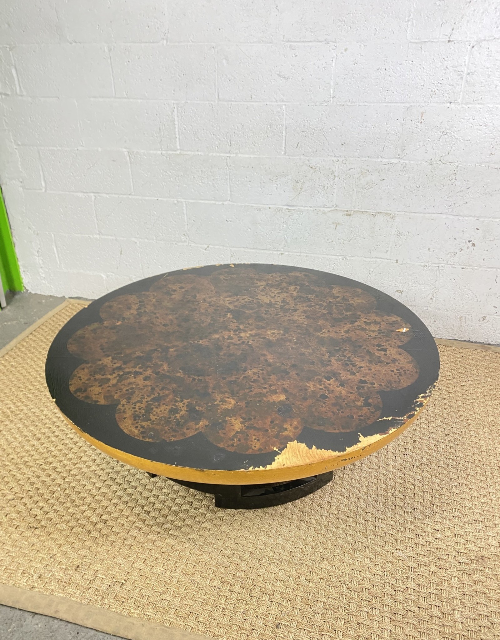 Lotus Gold Leaf Muller & Barring Coffee Table