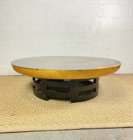 Lotus Gold Leaf Muller & Barring Coffee Table