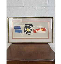 Variations on a Theme of Callery-Leger, framed lithographic print, sgned Mary Callery