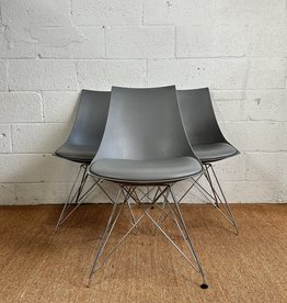 Artistic Modern Design Grey Dining Chair