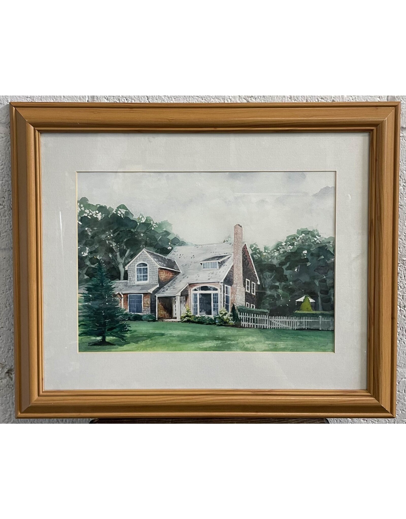 Home Watercolor by Gil Vannet