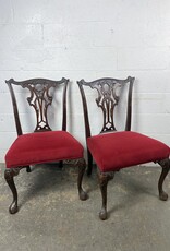 Geo lll Mahogany Chinese Chippendale Chair