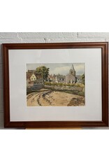 Church Road Framed Watercolor