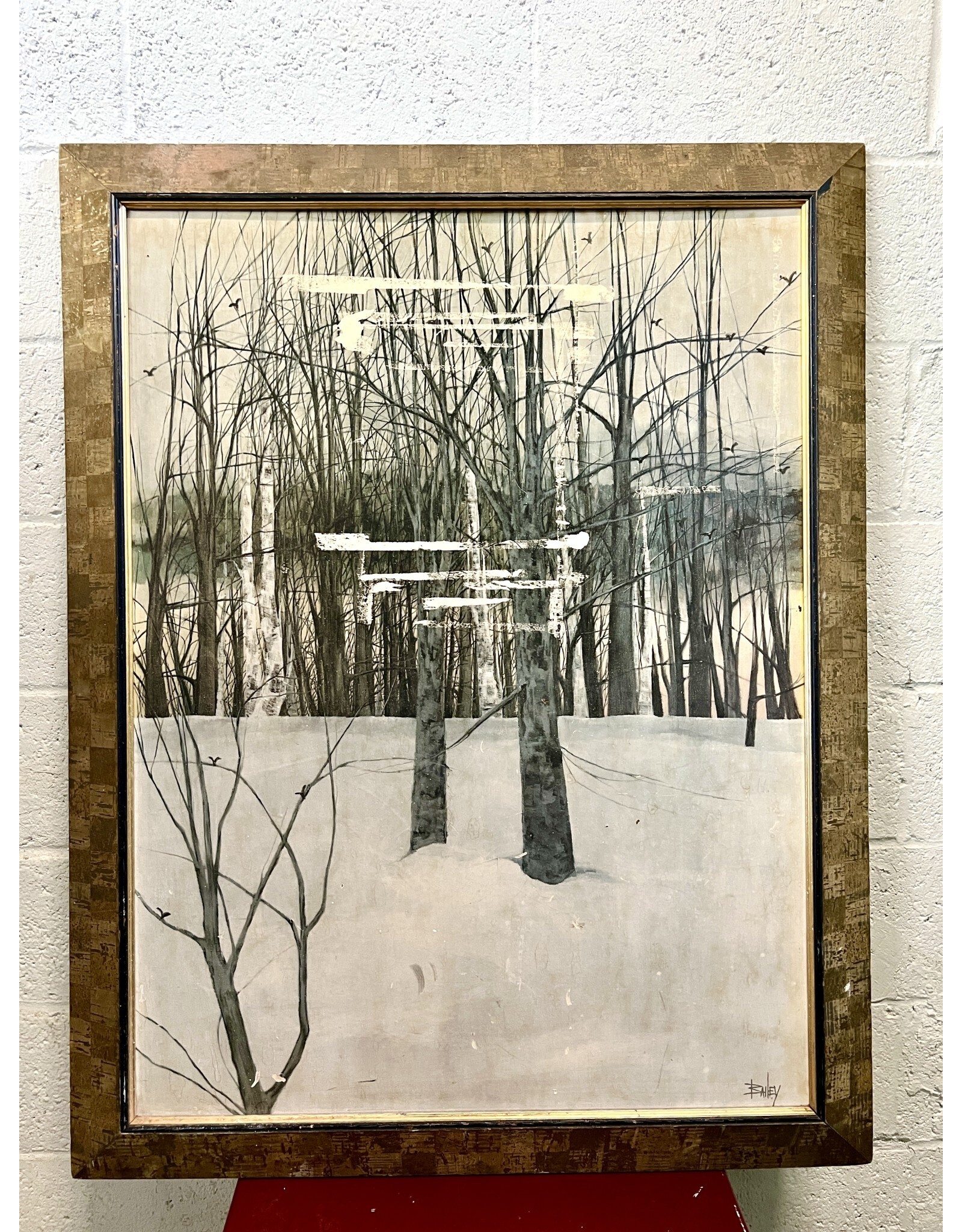 Hermit, framed print