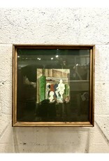 Corridor, framed painting, sgnd u.r.