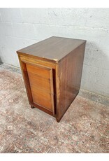 3 Drawer Beveled End Table