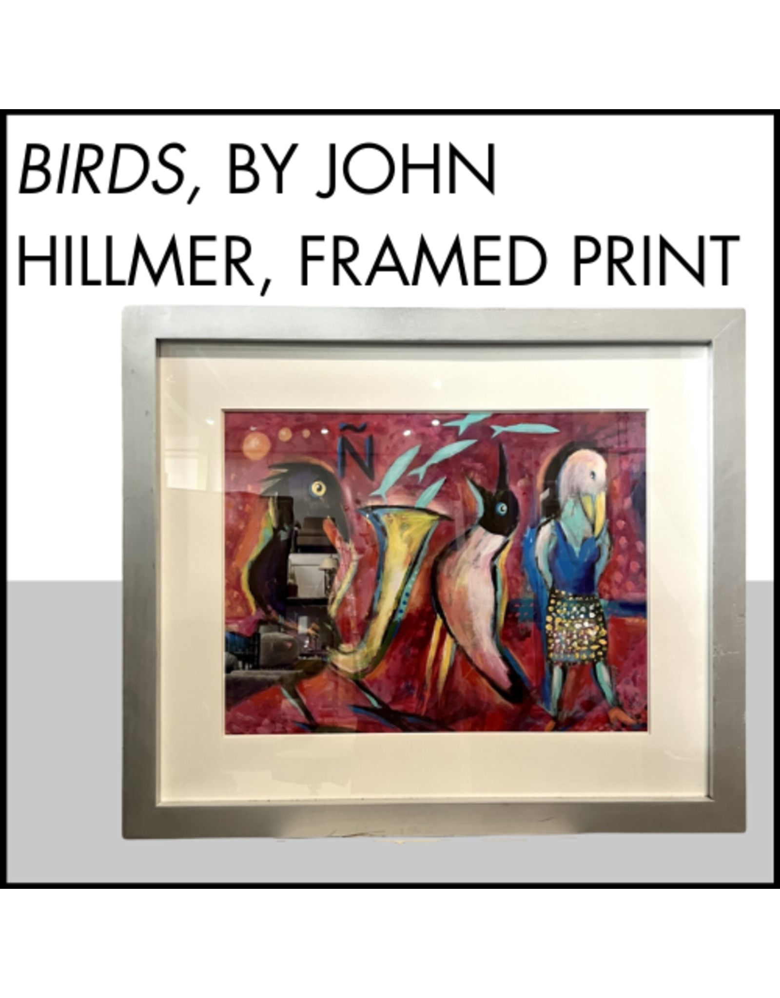 Birds, by John Hilmer framed print
