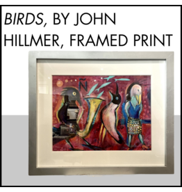 Birds, by John Hillmer framed print