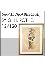 Small Arabesque, by G. H. Rothe, signed and framed 13/120