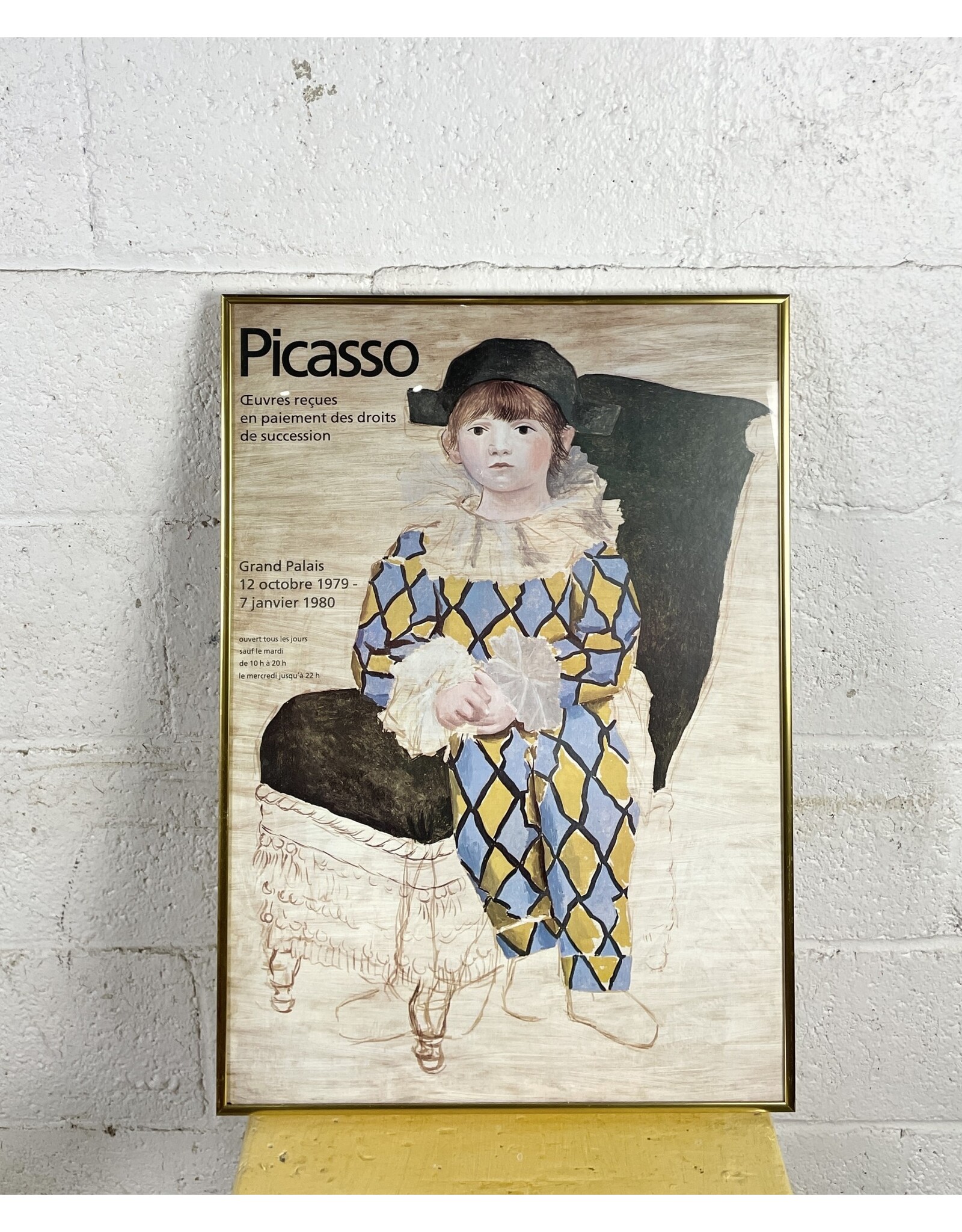 Picasso at the Grand Palais Paris 1979 Framed Poster