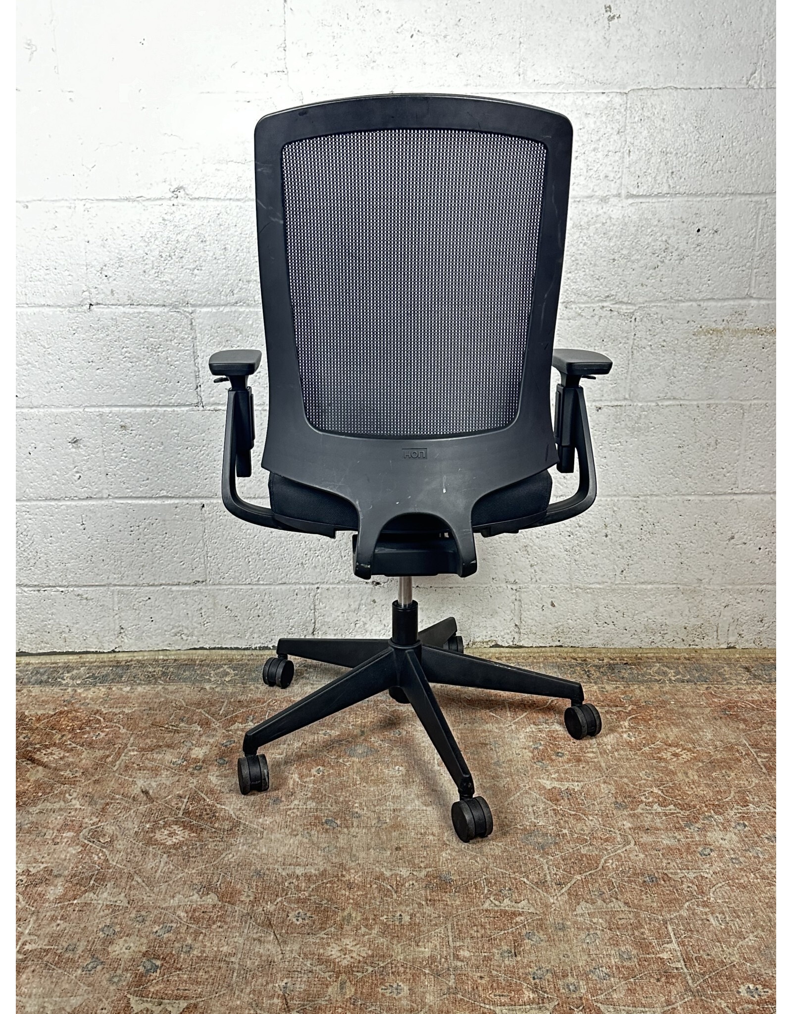 HON Convergence Mesh Back Task Chair With Arms Adjustable Black