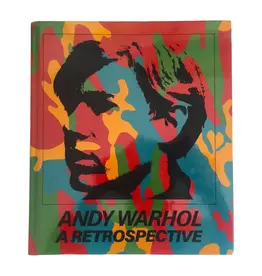 ANDY WARHOL A RETROSPECTIVE Original 1989 1st Edition MOMA Art Collector's Book