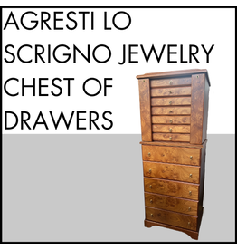 Agresti Lo Scrigno Jewelry Chest Of Drawers