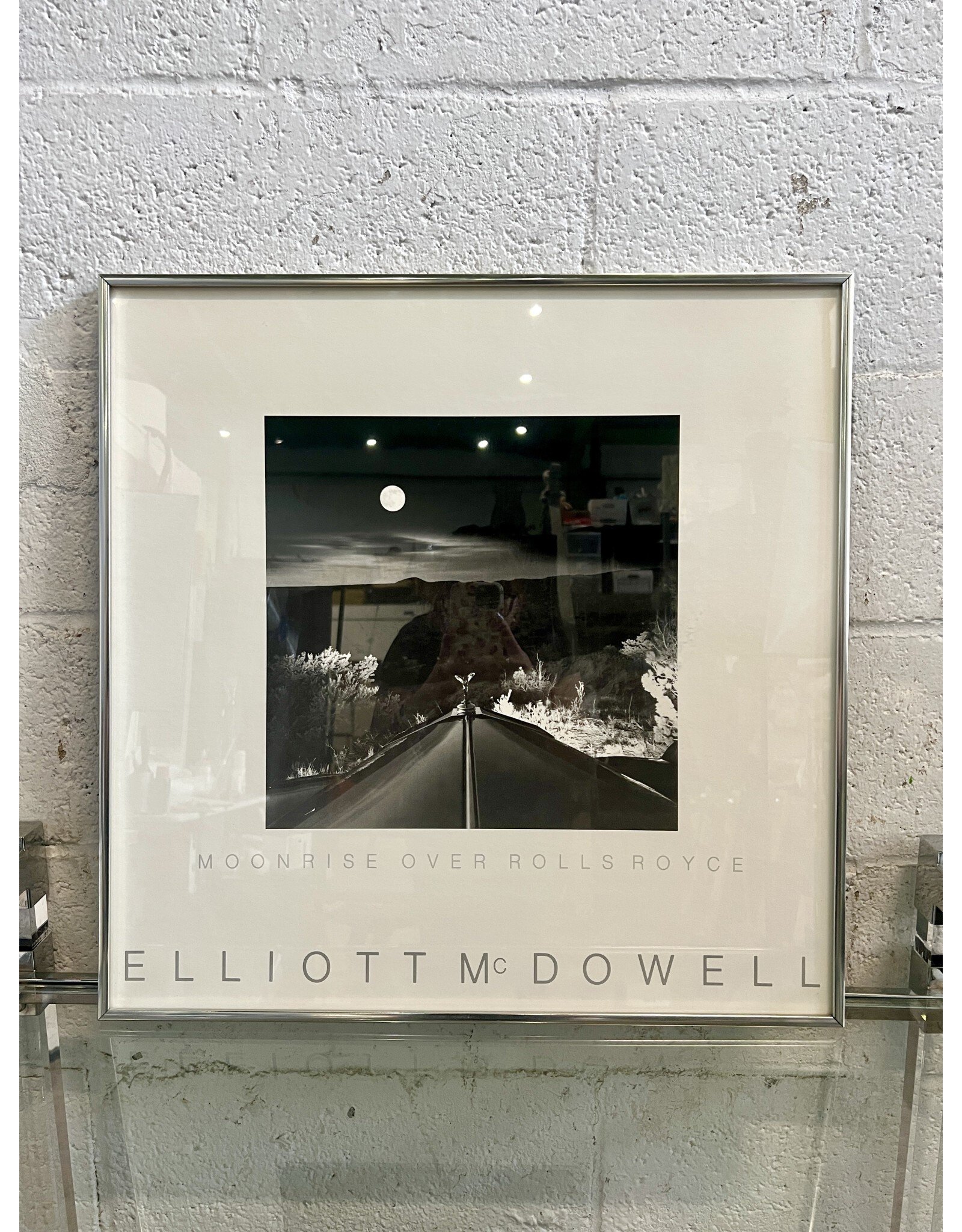 Elliott McDowell, Moonrise Over Rolls Royce framed print