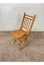 Ballard Designs Wood Caned Folding Chair