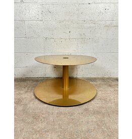 Modern Brass Golden MCM Style Side Table/Coffee Table