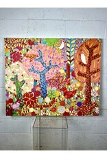 Radiant Forest, print on canvas, sgnd A. Daniel