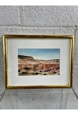 Santa Fe Framed Watercolor Signed A. Bowen