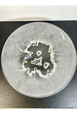 Vintage Hoya Japan Clear Frosted Glacier Plate