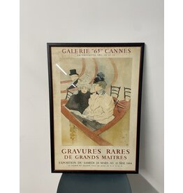 La Grande Loge Galerie 65 Cannes Lautrec Show Poster