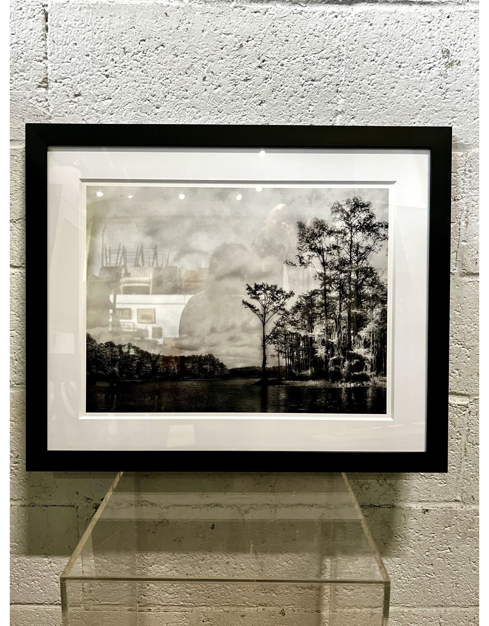 Down the Highway, framed photograph