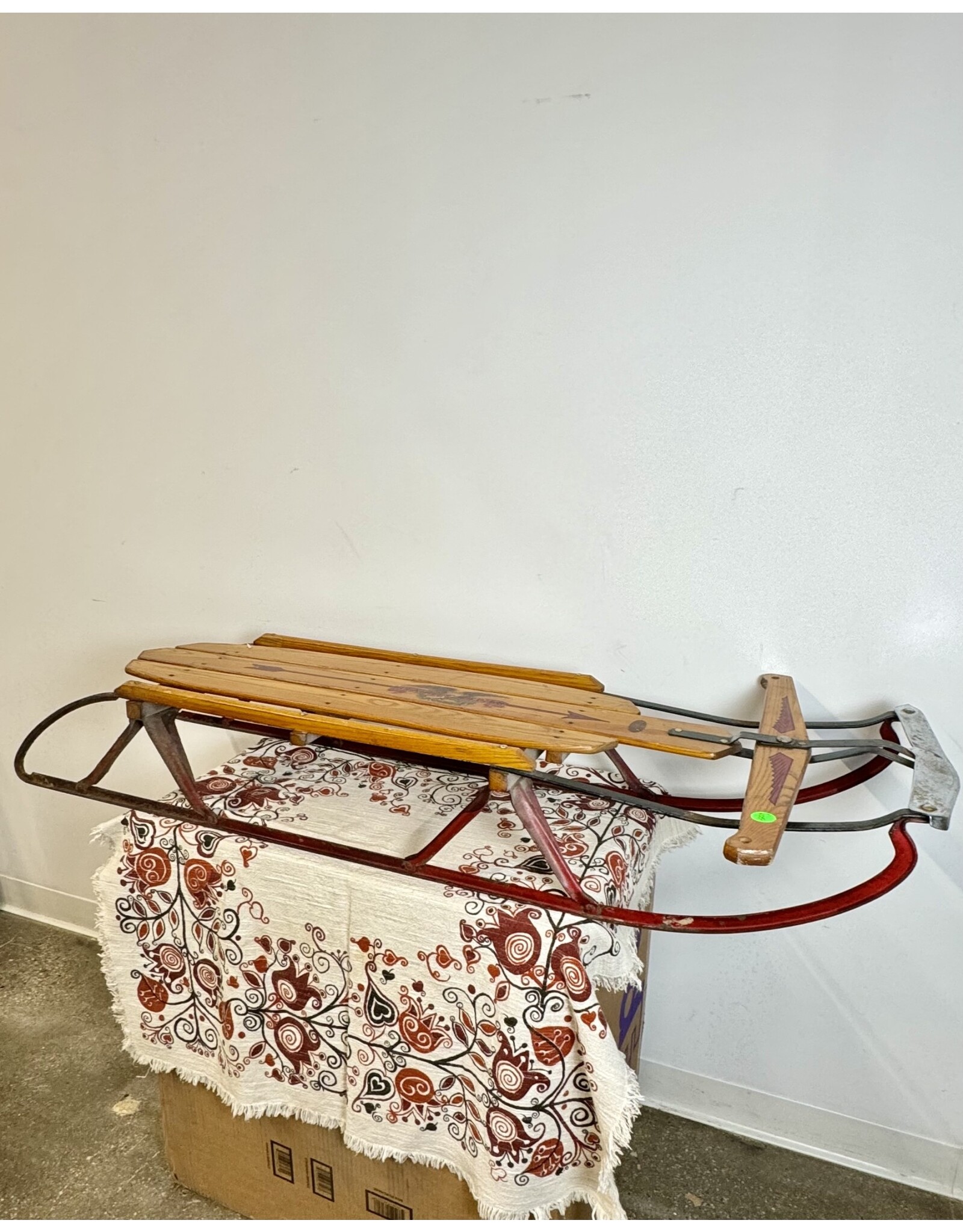 Vintage Flexible Flyer Wooden Sled