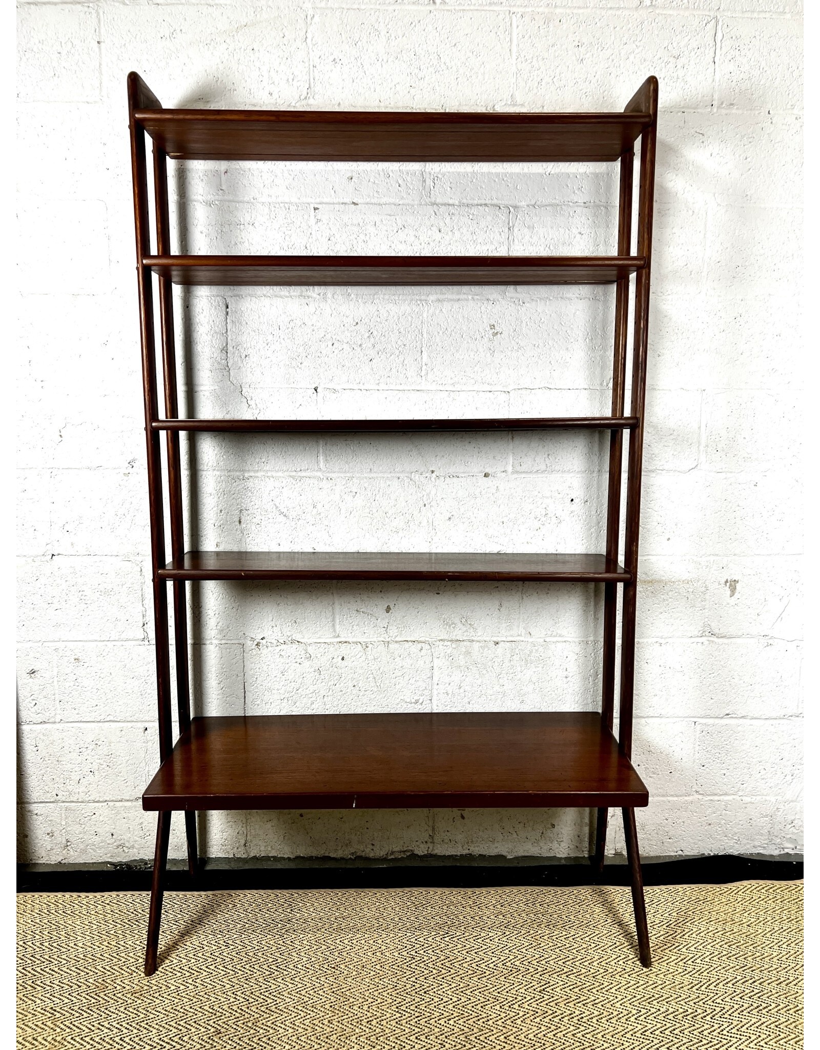 Kurt Ostervig Style Danish Teak Shelf & Room Divider