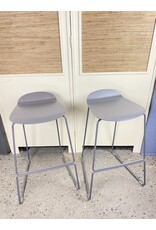 Poppin Poppin Upbeat Stool in Charcoal