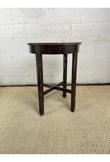 Mission Style Mahogany Round Table