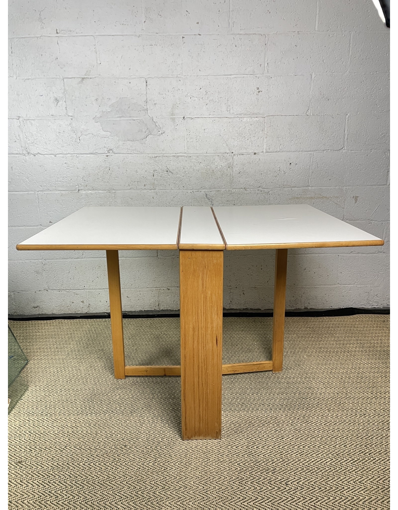 1980s Early Habitat Folding Table Remix Market NYC