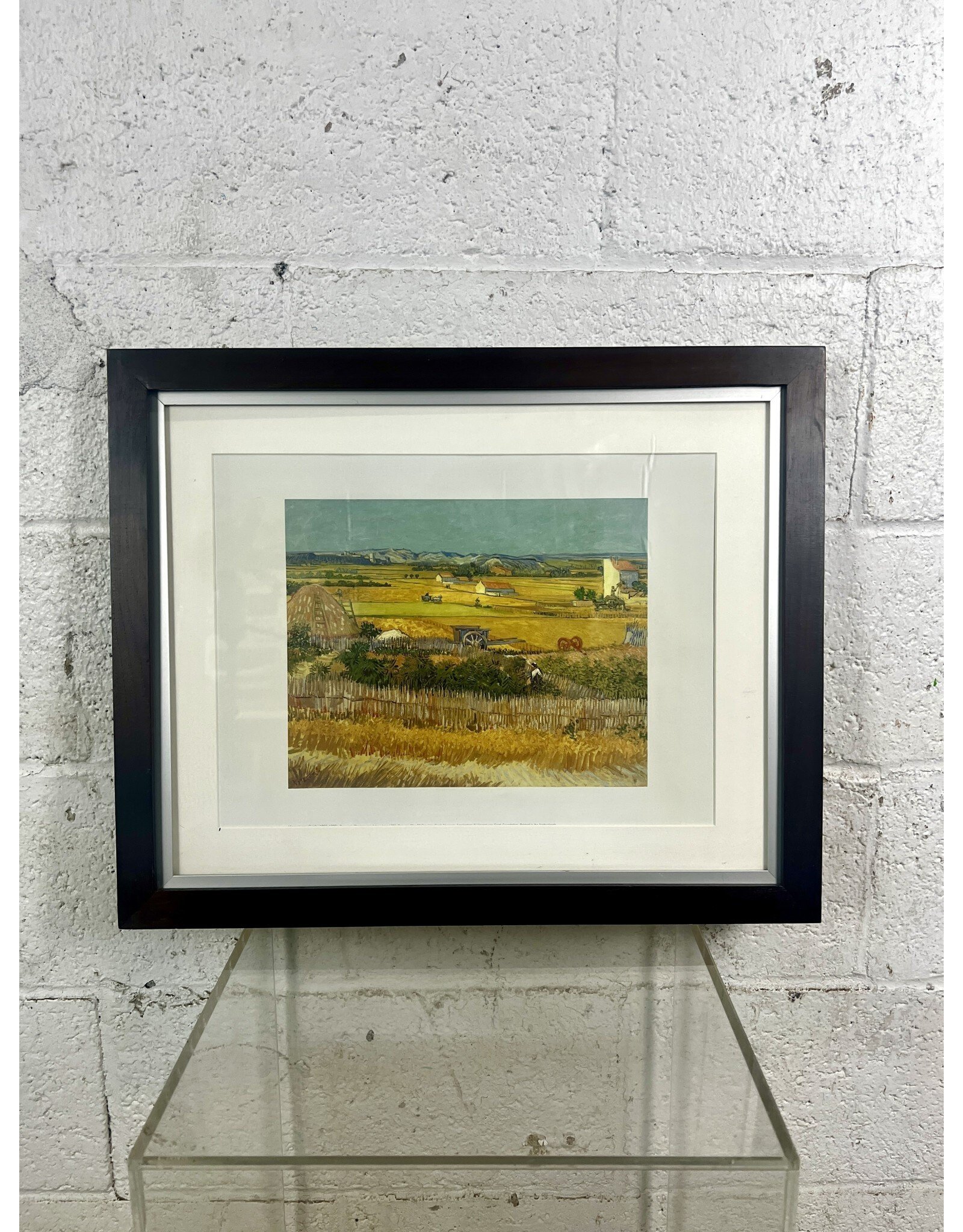 The Harvest by Vincent Van Gogh, framed print