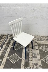 Pottery Barn Mid Century Play Chair with Navy Legs